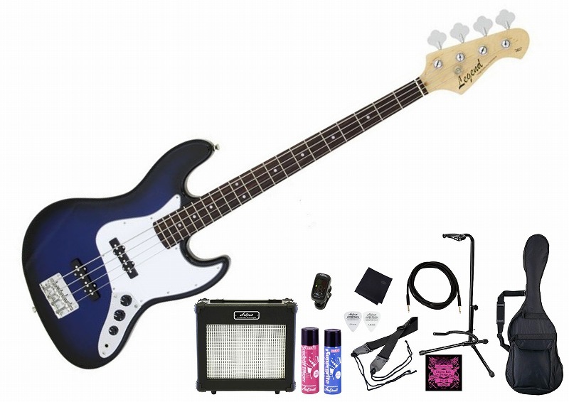 エレキベース サンバースト Fender Standard Jazz Bass 3-Color