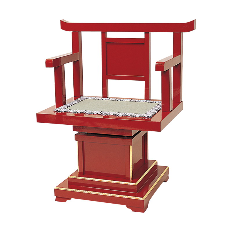 楽天市場】【ポイント5倍+クーポン】 【寺院用仏具】新型略式曲録 朱塗