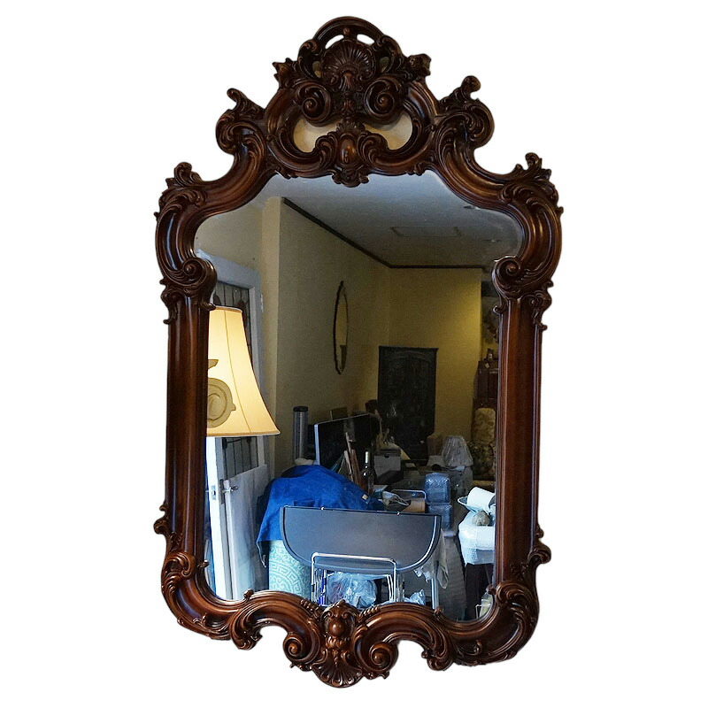 楽天市場】鏡 壁掛け アンティーク ウォールミラー アンティーク 鏡