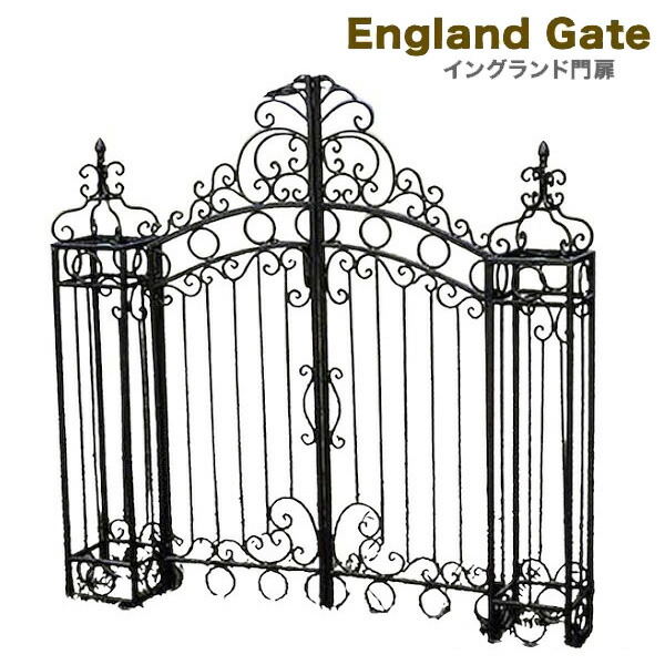 楽天市場】エクステリア 門扉 イングランド門扉 両開セット 0100128