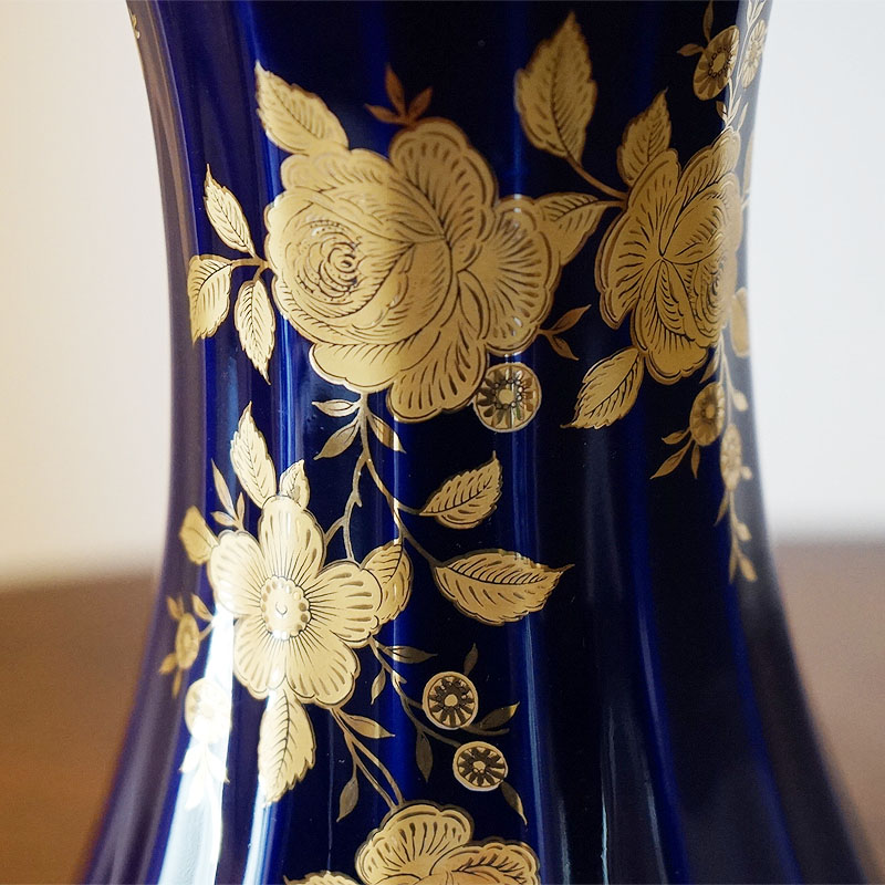 希少品Big！50's〜西洋女性の陶器花瓶アメリカアンティーク