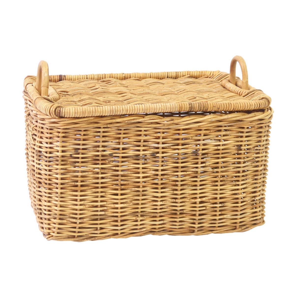 楽天市場】バスケット アラログ ストックバスケット ラタン （ かご