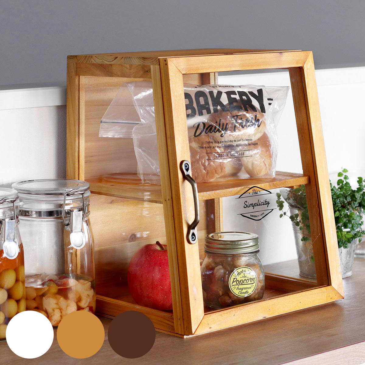 楽天市場】ミニショーケース ボワシー ガラスケース 木製 （ 送料無料