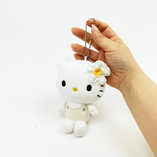 サンリオ ハローキティ マスコット カオハナ ホワイト Sanrio