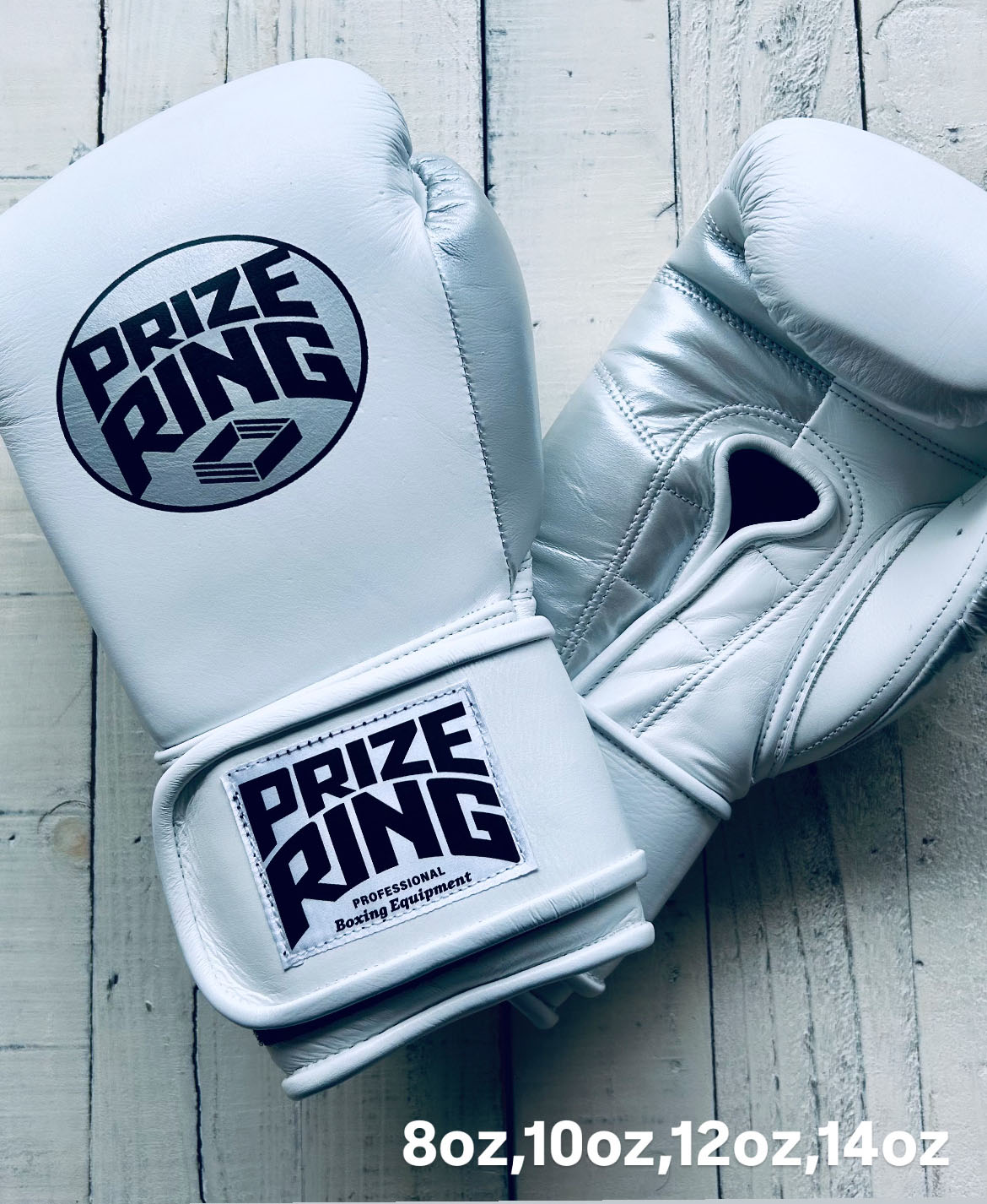 楽天市場】PRIZE RING “Professional SS” ボクシンググローブ 白