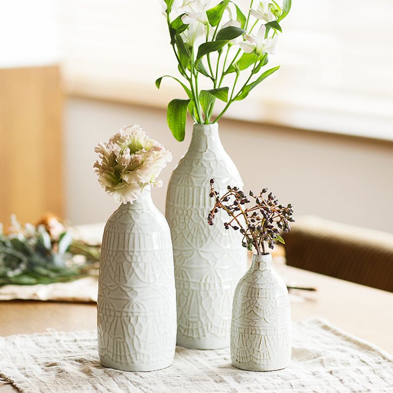 楽天市場】フラワーベース 花瓶 一輪挿し 波佐見焼 Doily Mサイズ 北欧