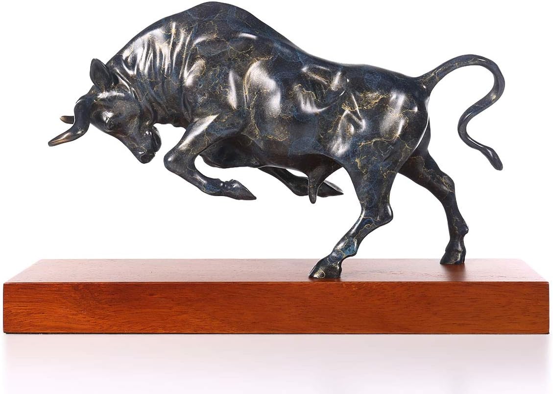 楽天市場】証券業界必携！ 幸運を呼ぶ 真ちゅう製（チャージング・ブル