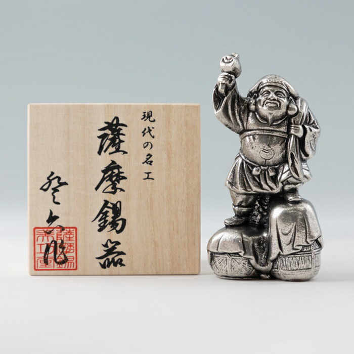 楽天市場】【公式 薩摩錫器工芸館】 七福神 大黒様 縁起物 置物 贈り物