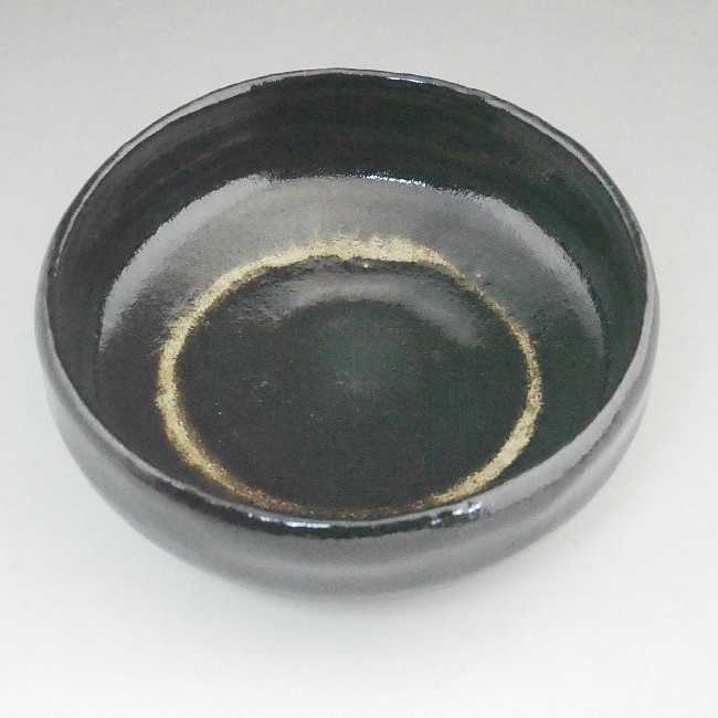 黒平楽茶碗 松楽 - 京焼清水焼 松韻堂