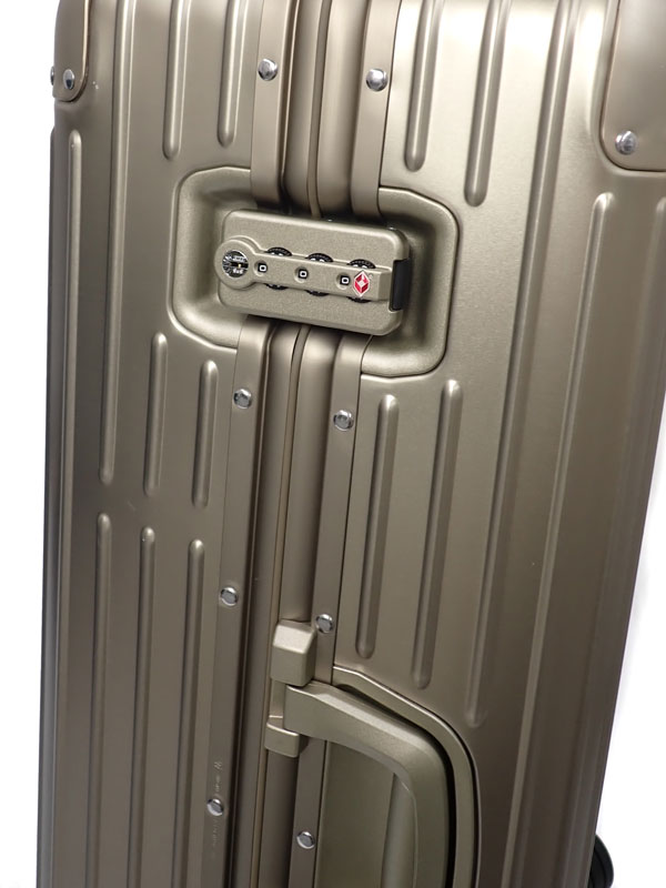 リモワ オリジナル チェックインL 86L 4輪 TSAロック ゴールド アルミ