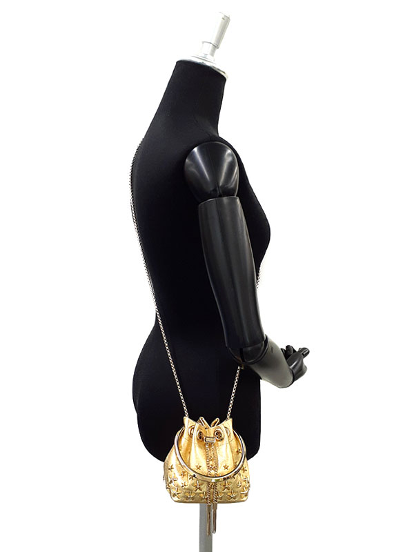 Jimmy Choo】ジミーチュウ『ボンボン 2WAYチェーンショルダーバッグ