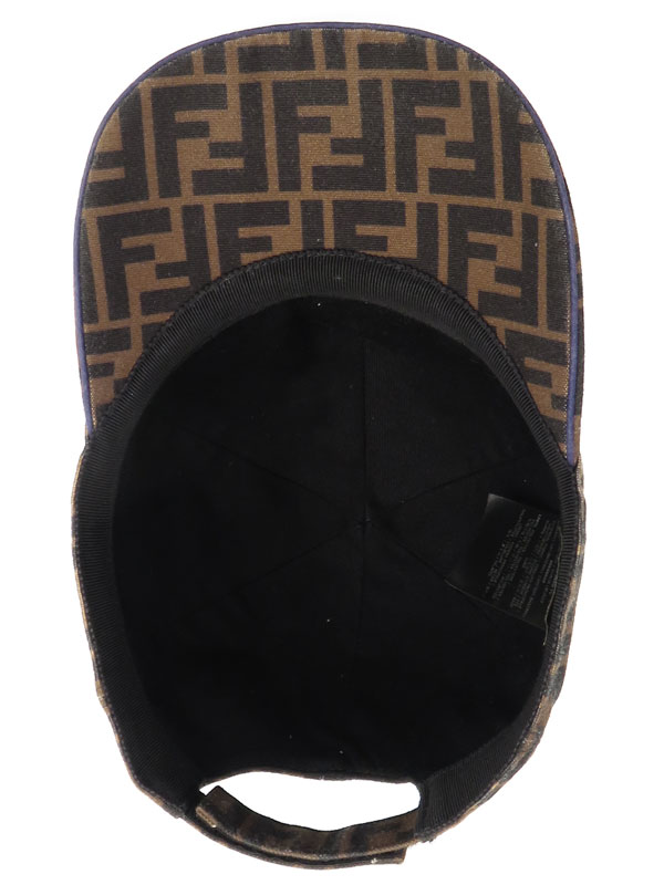 FENDI】フェンディ『FFロゴ キャップ size58.0cm』FXQ768 A660 TU ユニ