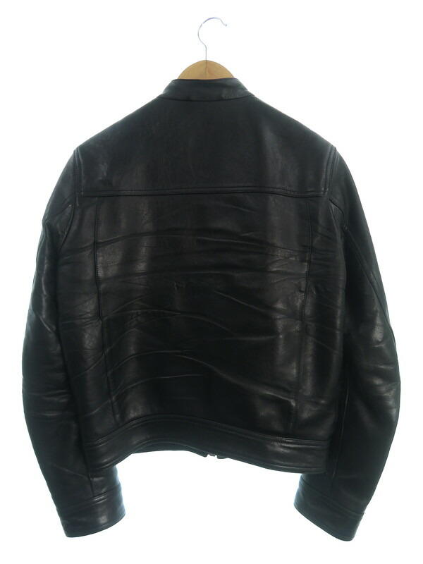 GUCCI ブラック レザージャケット シングルライダース GUCCI ブラック