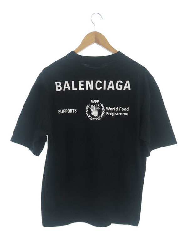 BALENCIAGA】バレンシアガ『WFP ロゴプリント Tシャツ sizeXS』612966