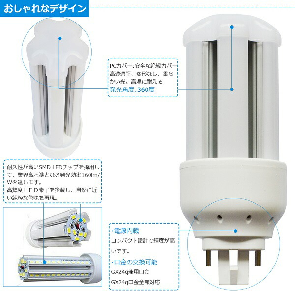 楽天市場】FHT24EX-L 24形 FHT24形 LED蛍光灯 ツイン3蛍光灯