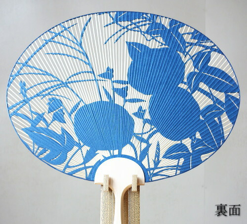 楽天市場】【京うちわ】【阿以波】特型両透うちわ 朝顔/夏飾り/伝統