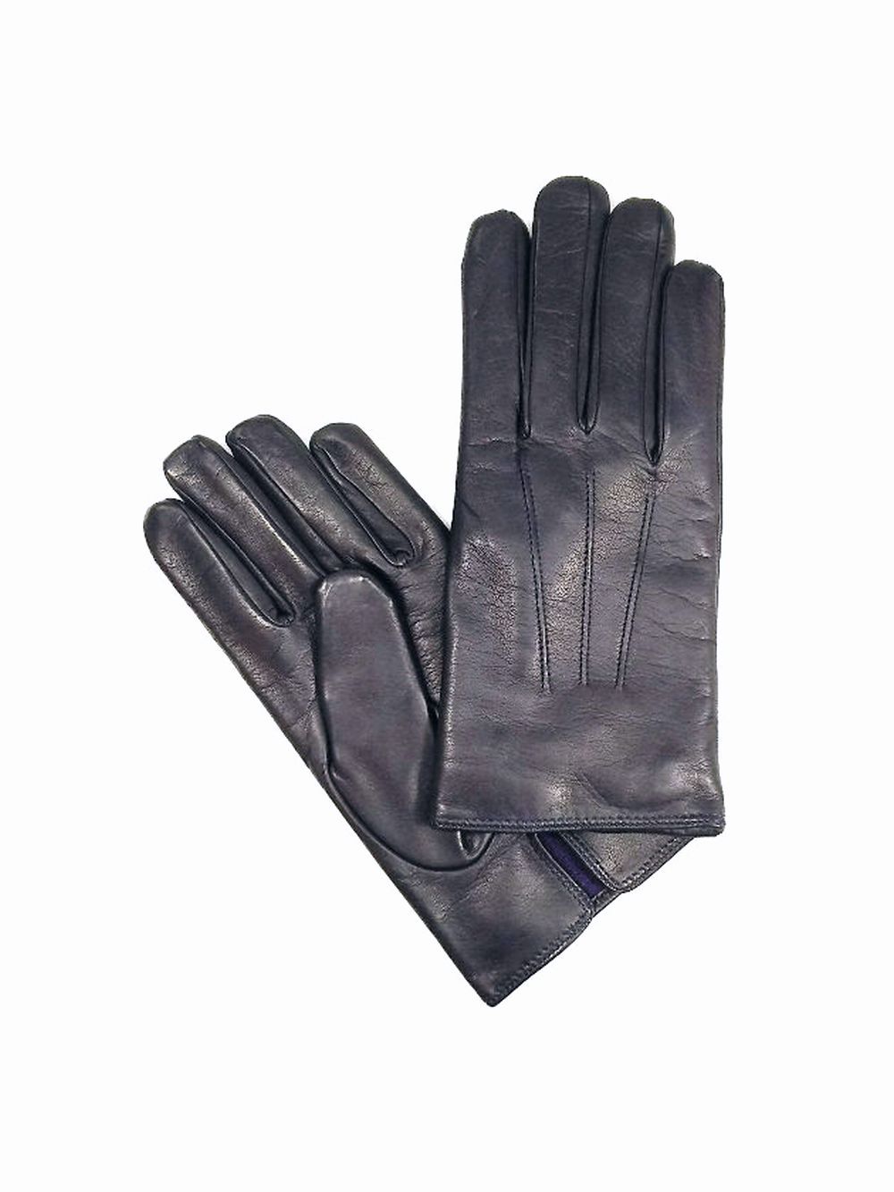 初売り メローラ ナッパルビー色 カシミア黒 グローブ 革手袋 MEROLA