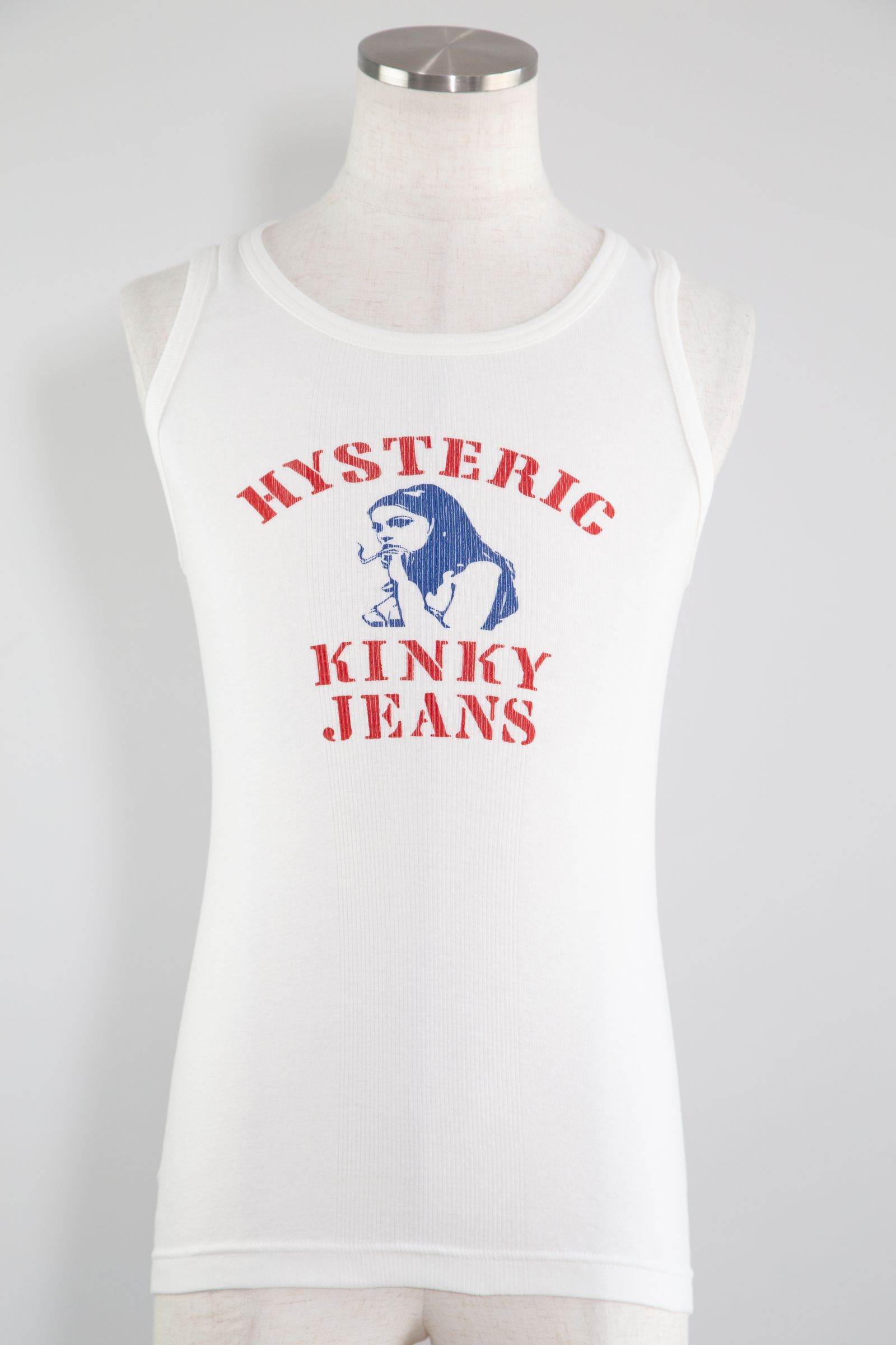 HYSTERIC GLAMOUR タンクトップ ホワイト 00's HYSTERIC GLAMOUR