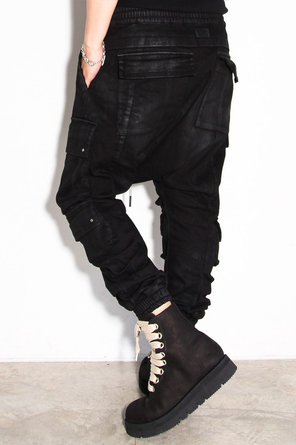 A.F ARTEFACT コーティングサルエルカーゴジョガーパンツ A.F ARTEFACT