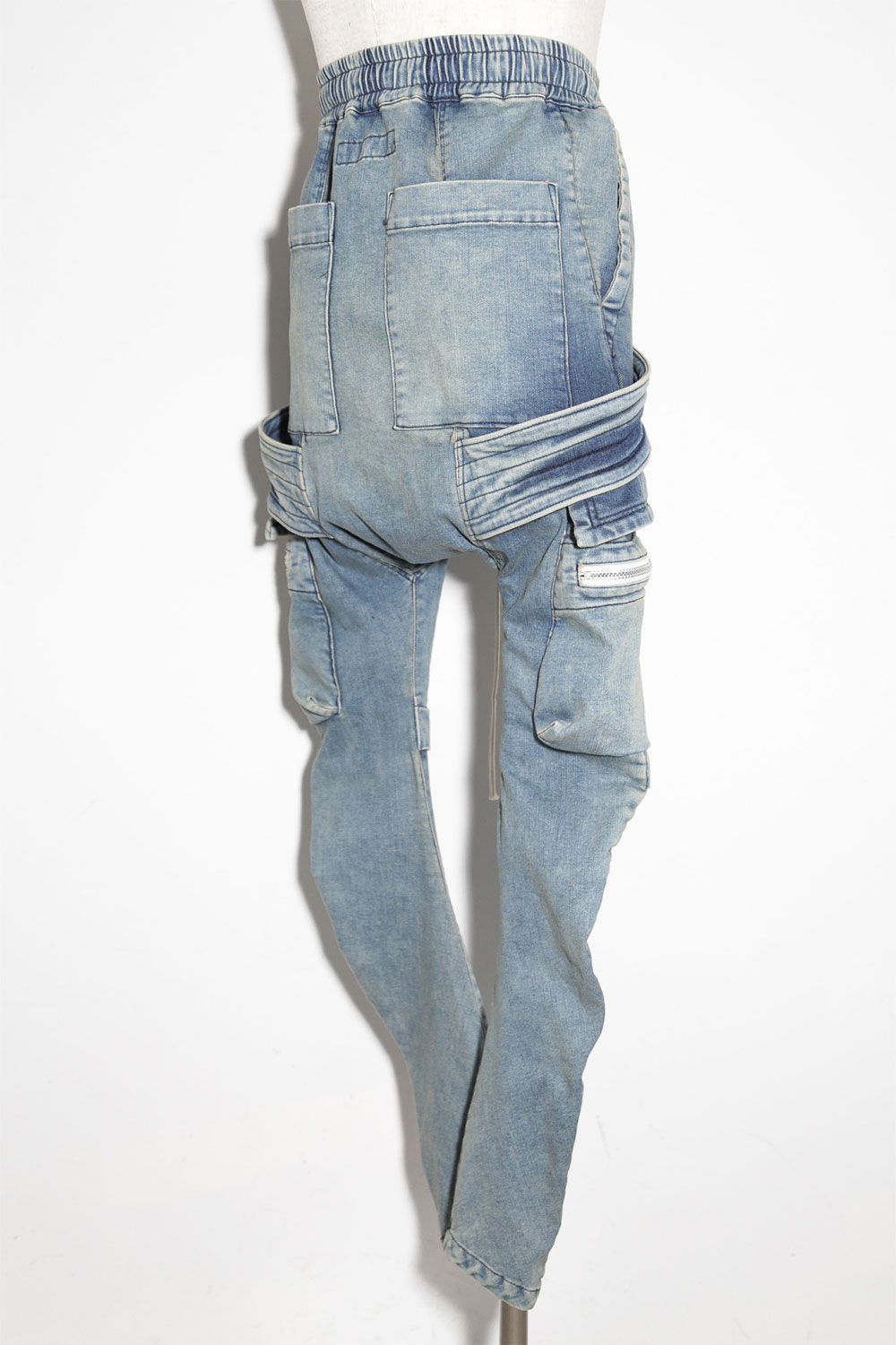 AF.ARTEFACT ストレッチデニムサルエルスキニー A.F ARTEFACT