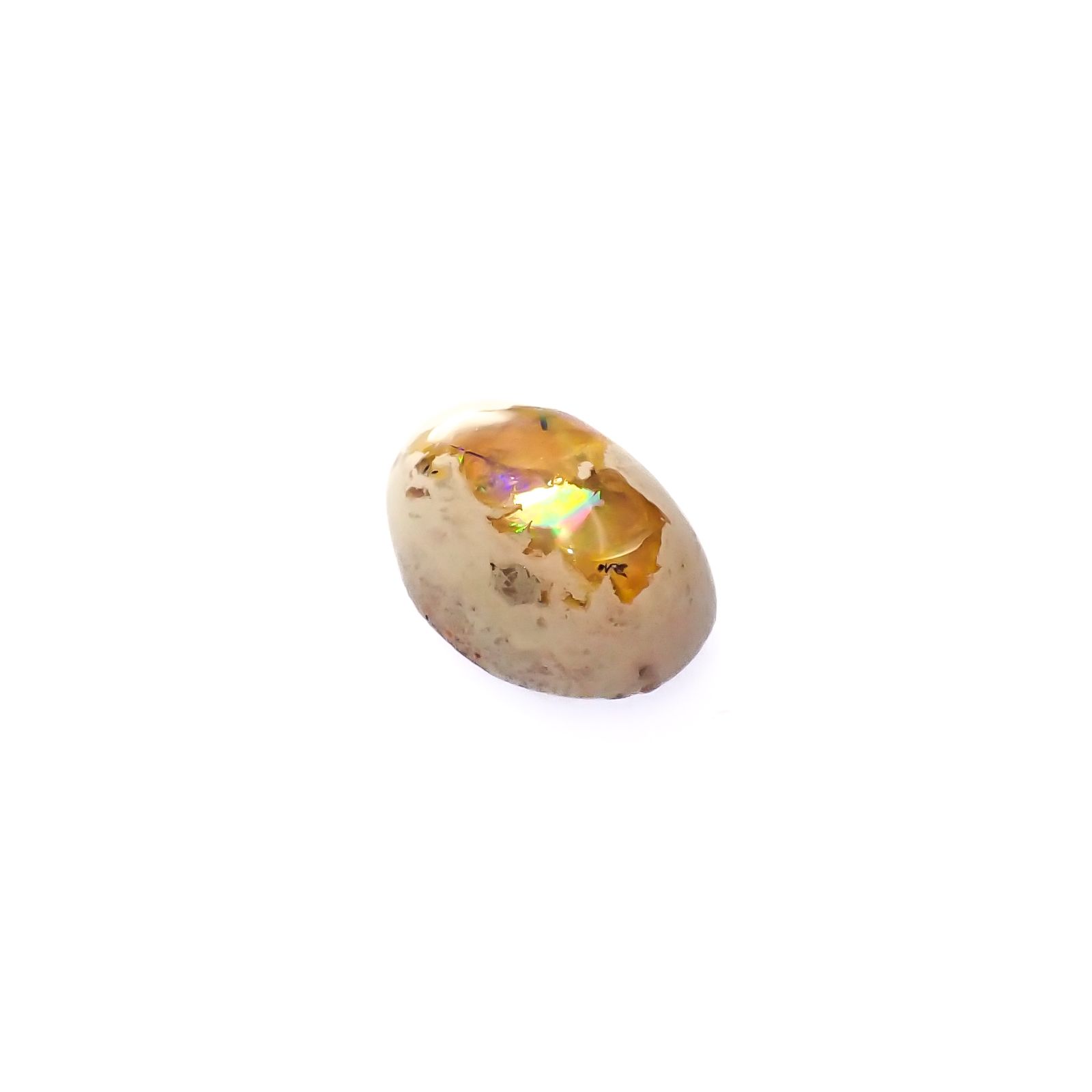 カンテラオパール メキシコ産 4.87ct / 13.5x9.7mm前後 [240125299
