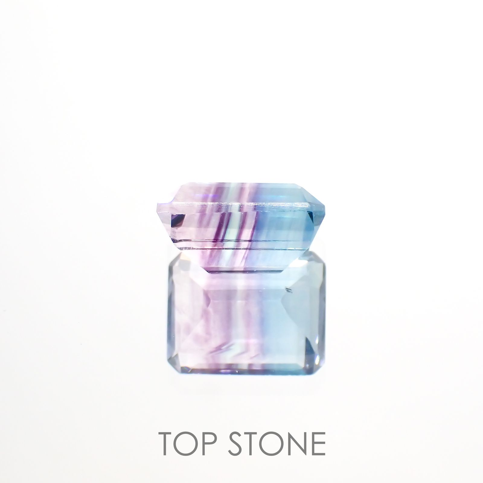 パーティカラーフローライト(宝石名パーティカラード・フルオライト