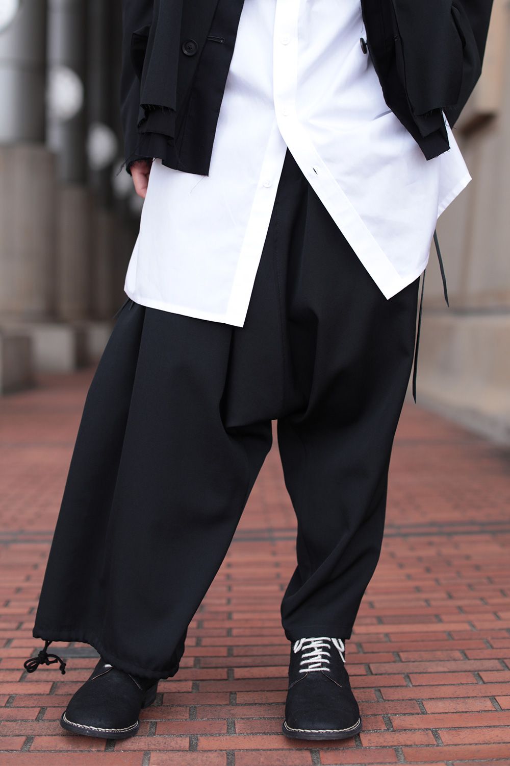 ヨウジヤマモト サルエルパンツ バルーンシルエット