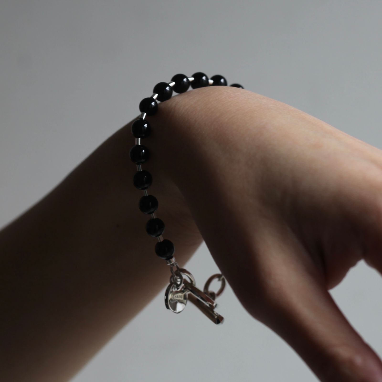 GARNI - 【お取り寄せ注文可能】Stone Ball Chain Bracelet(BLUE