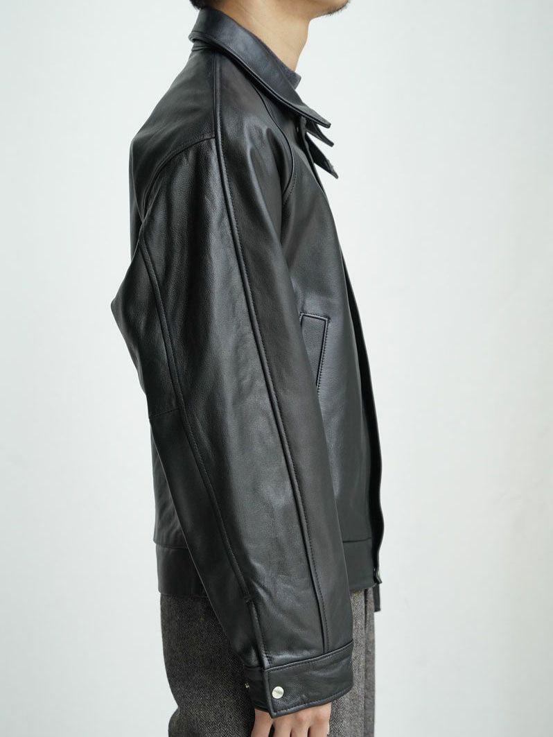 UNIVERSAL PRODUCTS - ゴート レザーブルゾン - GOATLEATHER DRIZZLER