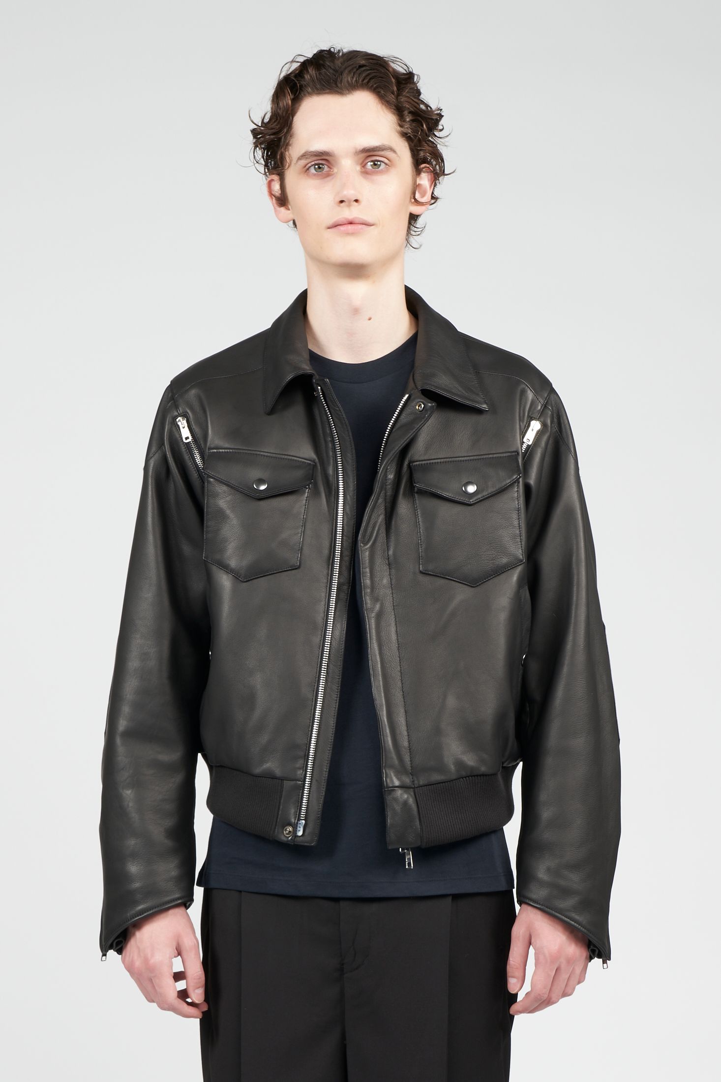 GalaabenD ガラアーベント ガラアーベント レザージャケット M