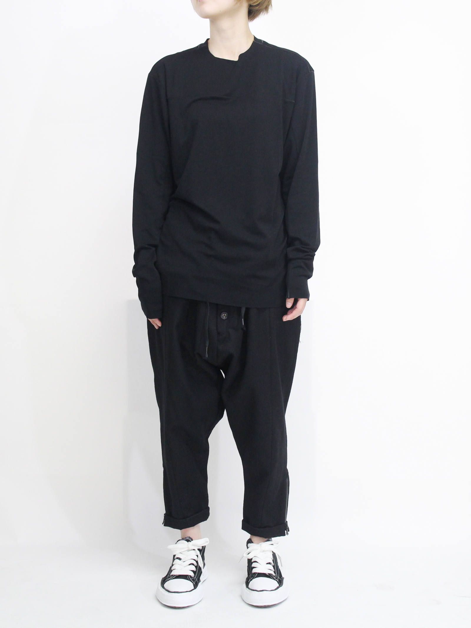 The Viridi-anne - コーティングフラノサルエルパンツ | ADDICT WEB SHOP