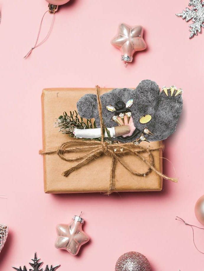 Demodee - ブローチ - 21ABR-BEAR-WARU | ADDICT WEB SHOP