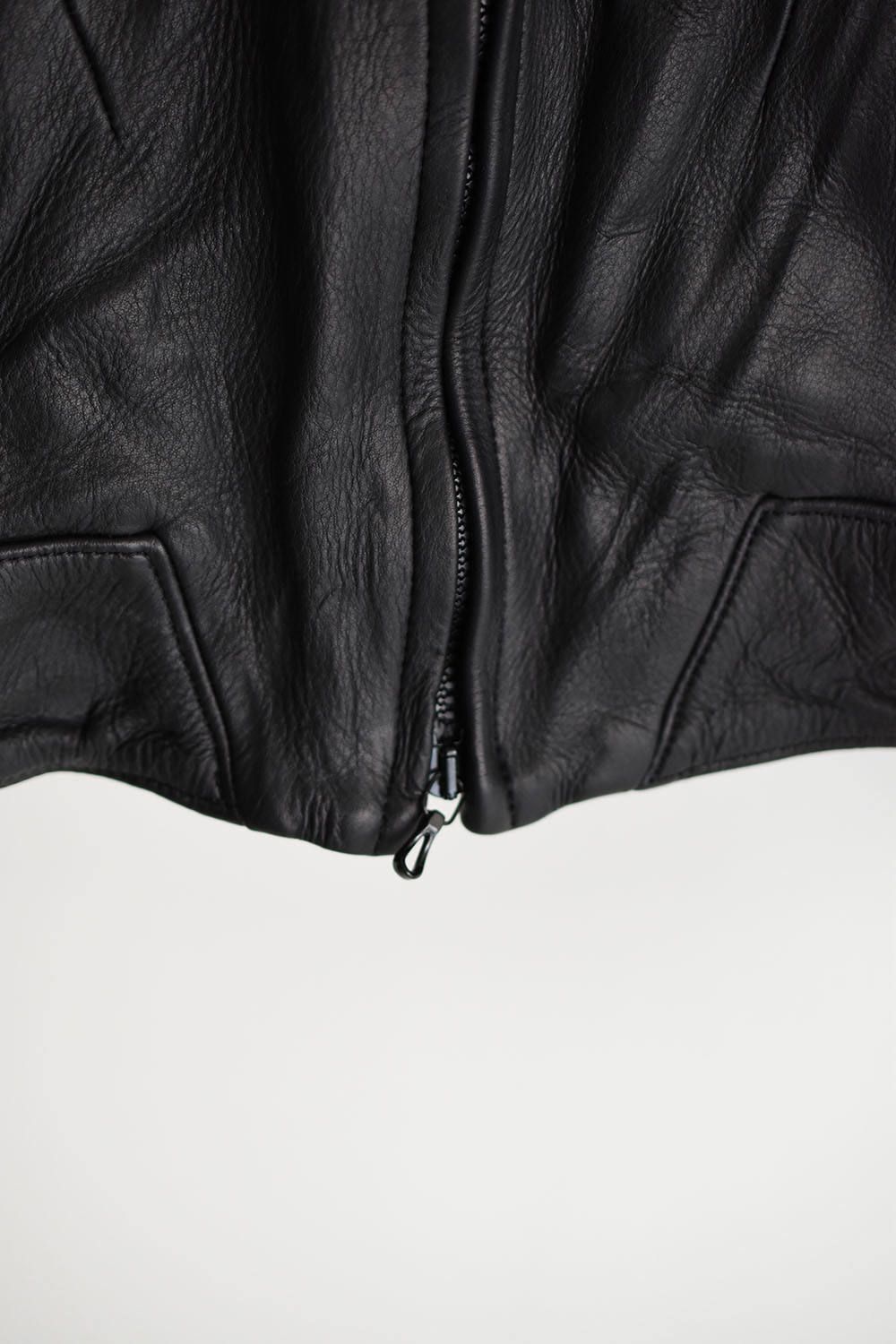 CIVILIZED - LEATHER TRACK JACKET