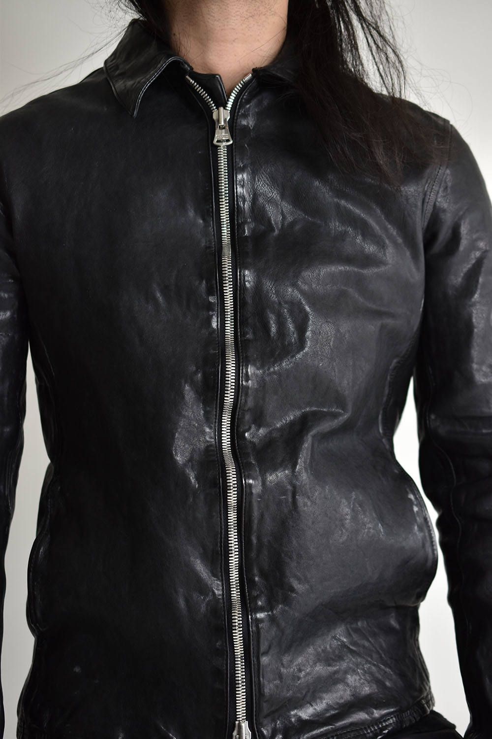 ISAMU KATAYAMA BACKLASH - French Shoulder Collar Riders Jacjket