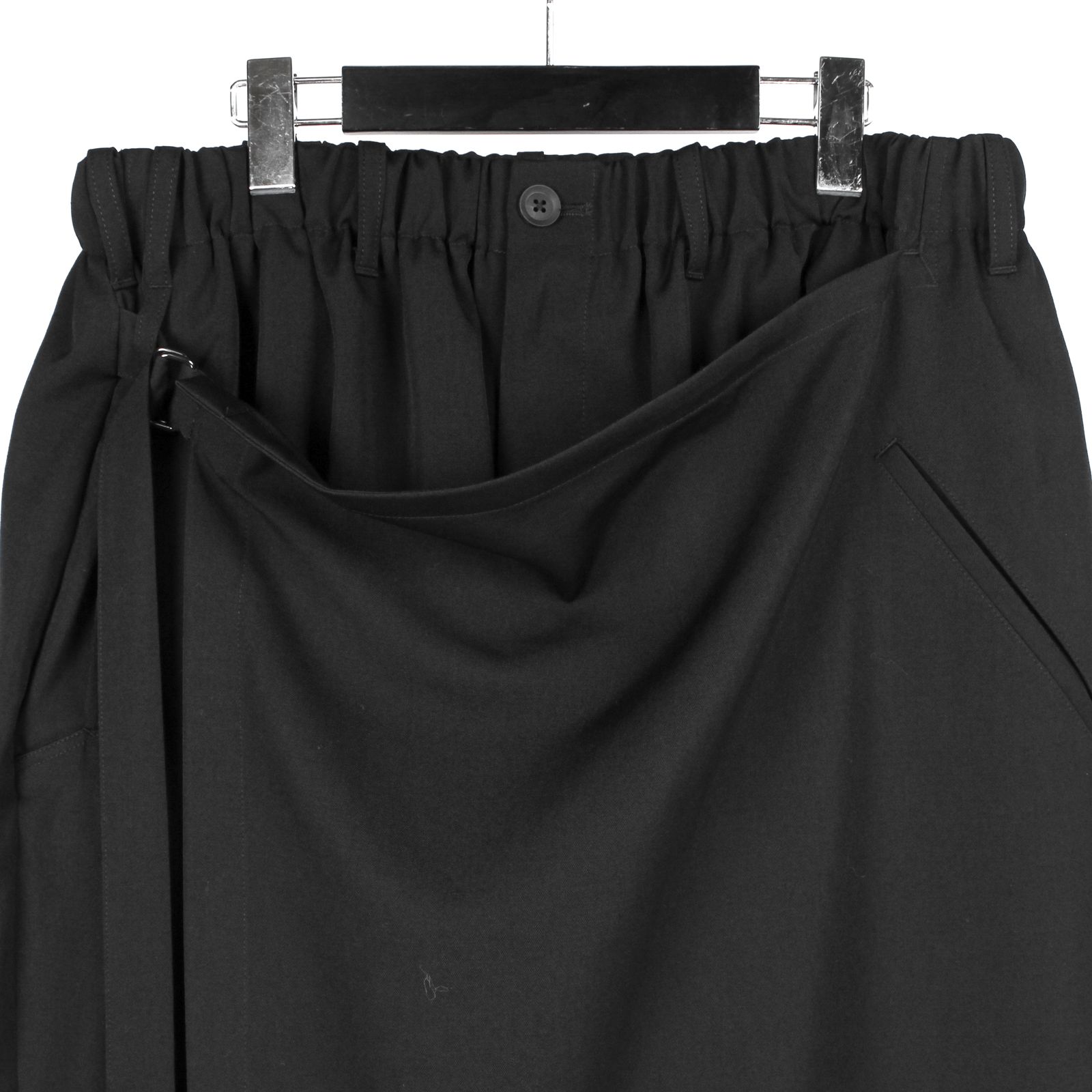 yohji yamamoto - pour homme | ラップパンツ (メンズ) / シワギャバ