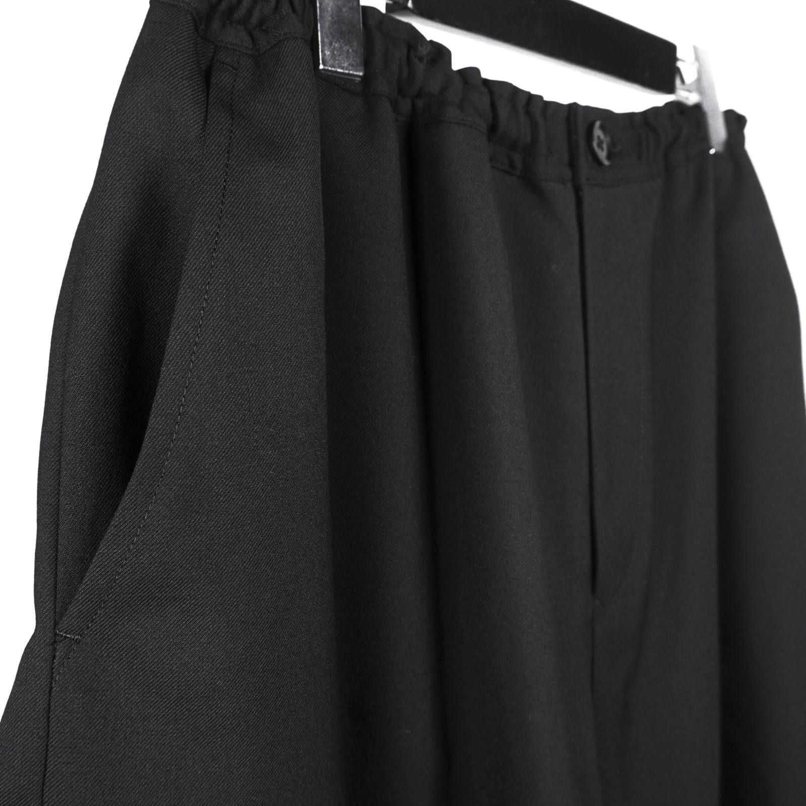 Ground Y - Ground Y | ギャバギャザーサルエルパンツ (ユニセックス