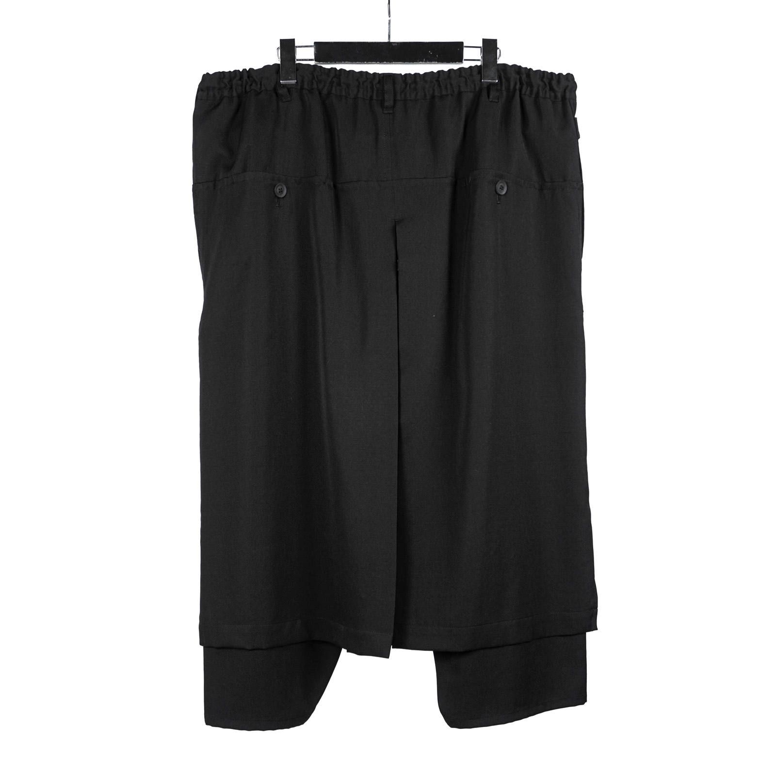 yohji yamamoto - Yohji Yamamoto [HN-P07-100] / 定番ラップパンツ