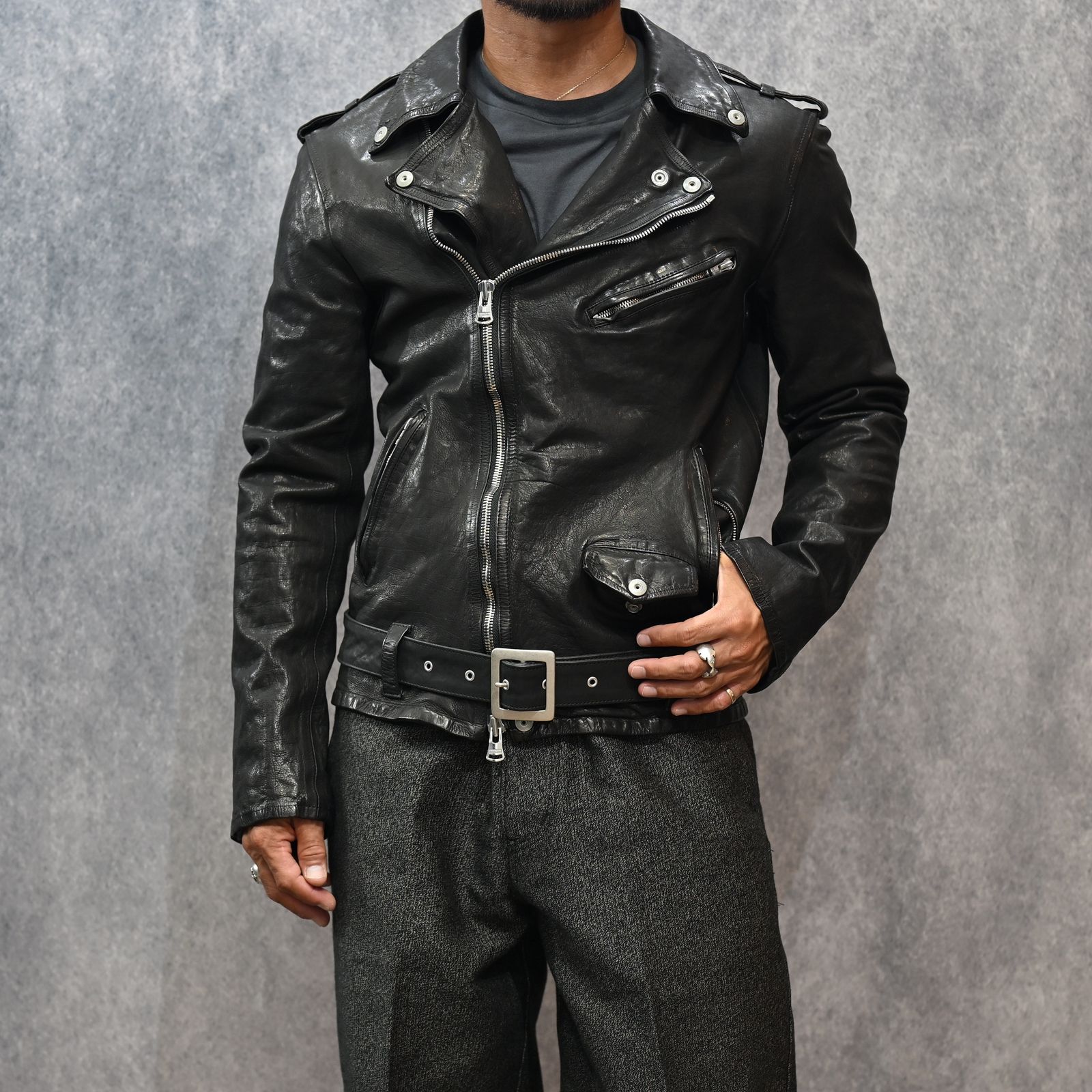 バックラッシュ ライダースジャケット BACKLASH - バックラッシュ | 革