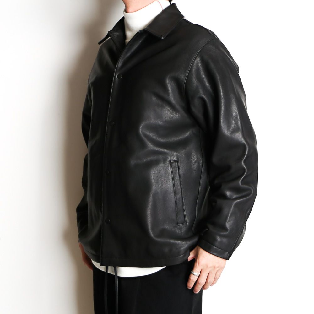 MINEDENIM - Sheep Leather Coach JKT / 2211-9004 | chemical conbination