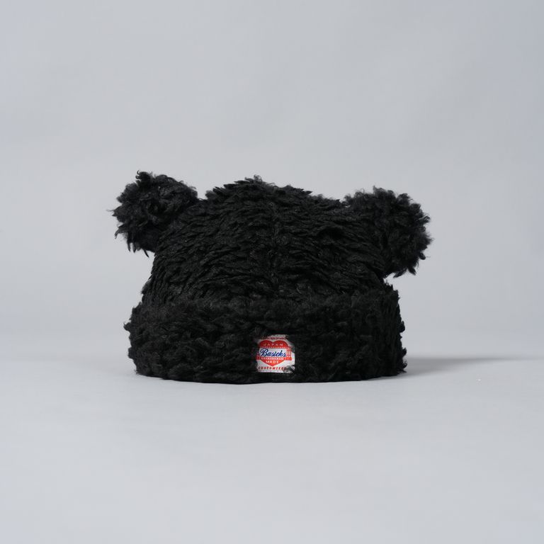 BASICKS クマ耳ニット帽 黒 basicks Bear Beanie BASICKS | Bear