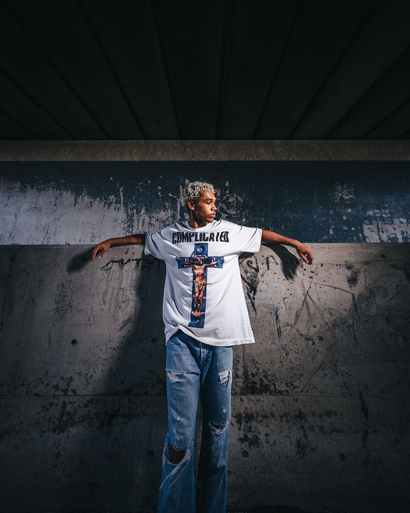 SAINT M×××××× - 【限定】SM-A23-0000-C18 / KK/SS TEE / COMPLICATED