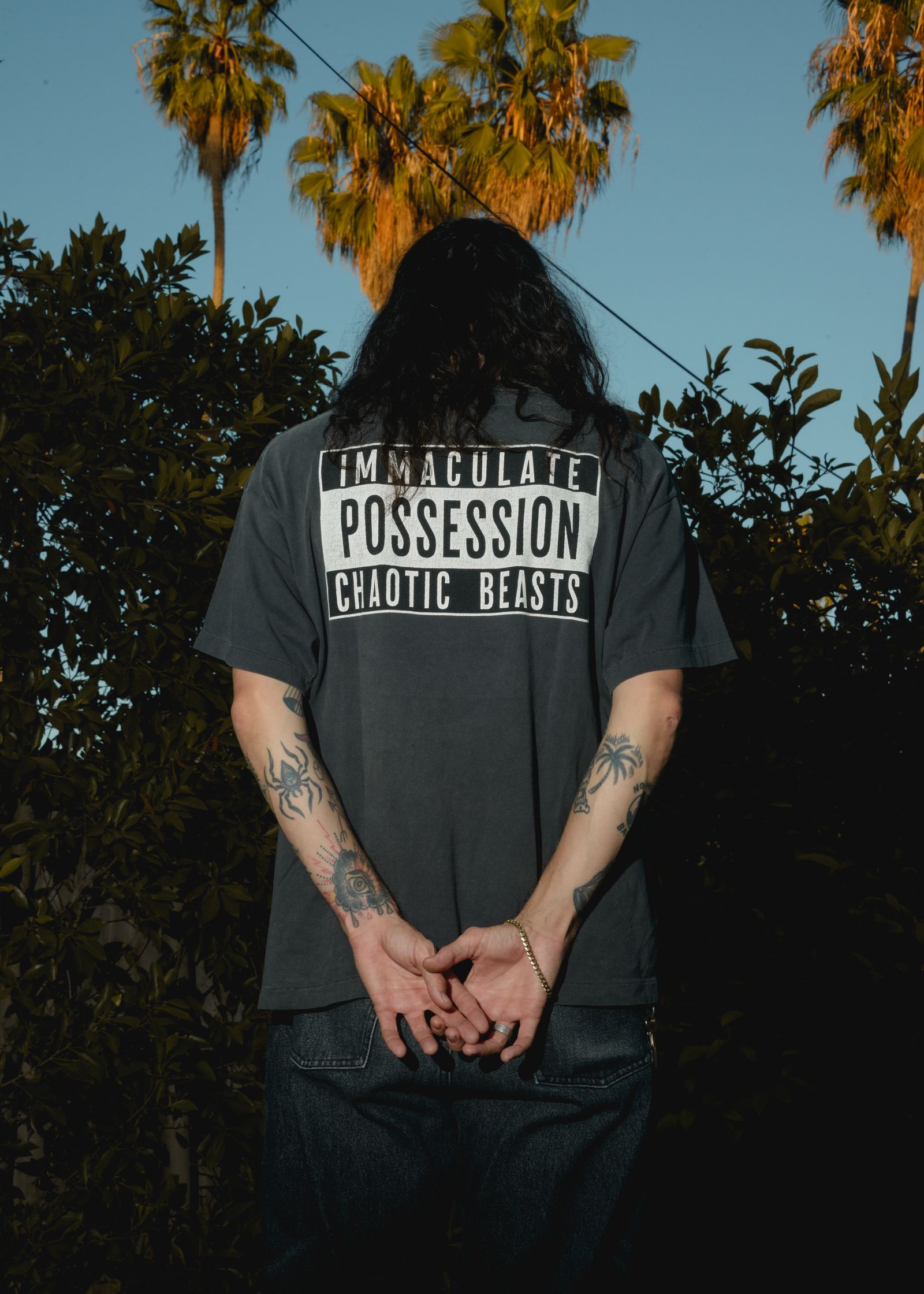 SAINT M×××××× - 【ラスト1点】【限定】SM-YS1-0000-C01 / CP_SS TEE