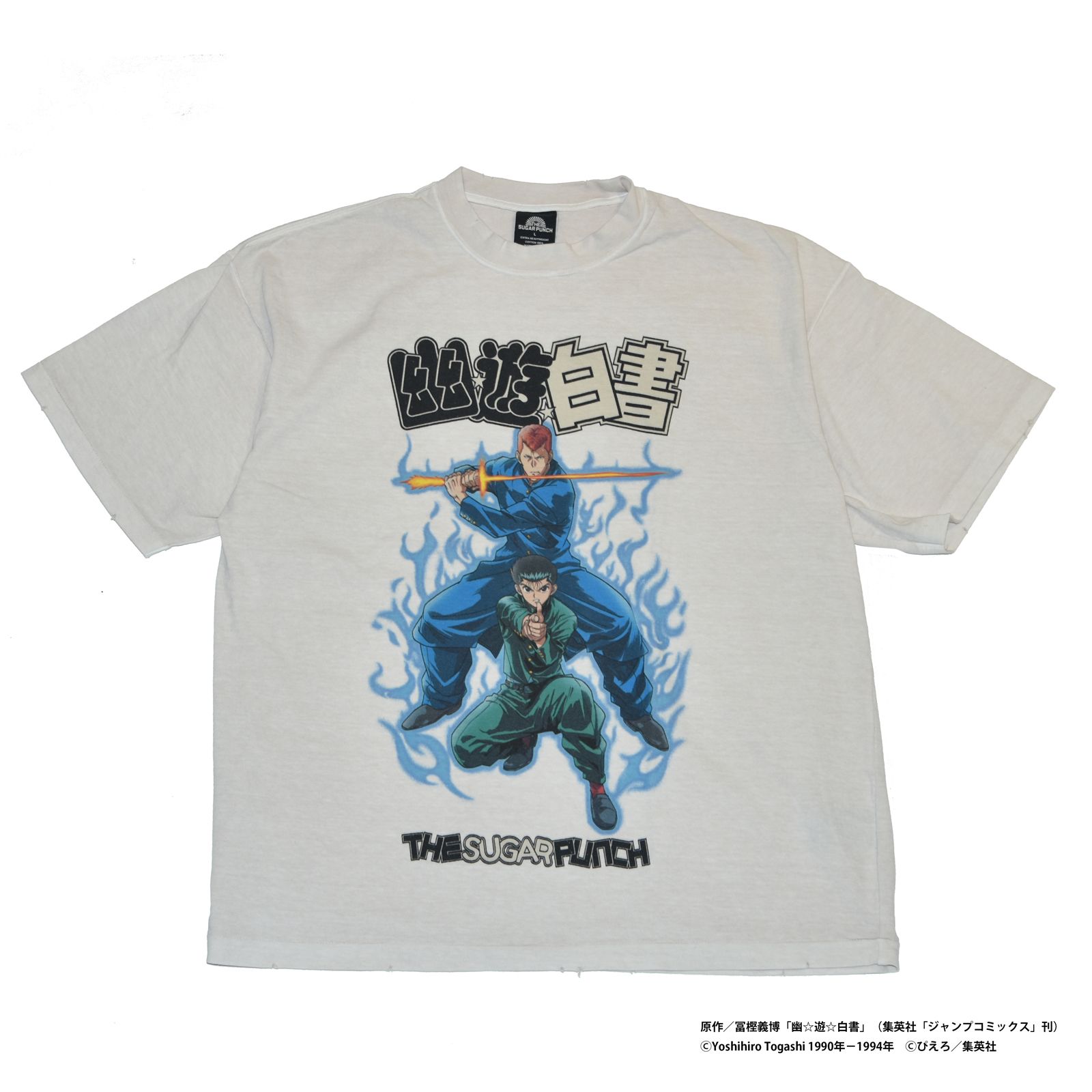 THE SUGAR PUNCH - [幽遊白書] TYUM24AM001 / S/S T-Shirt (YUSUKE
