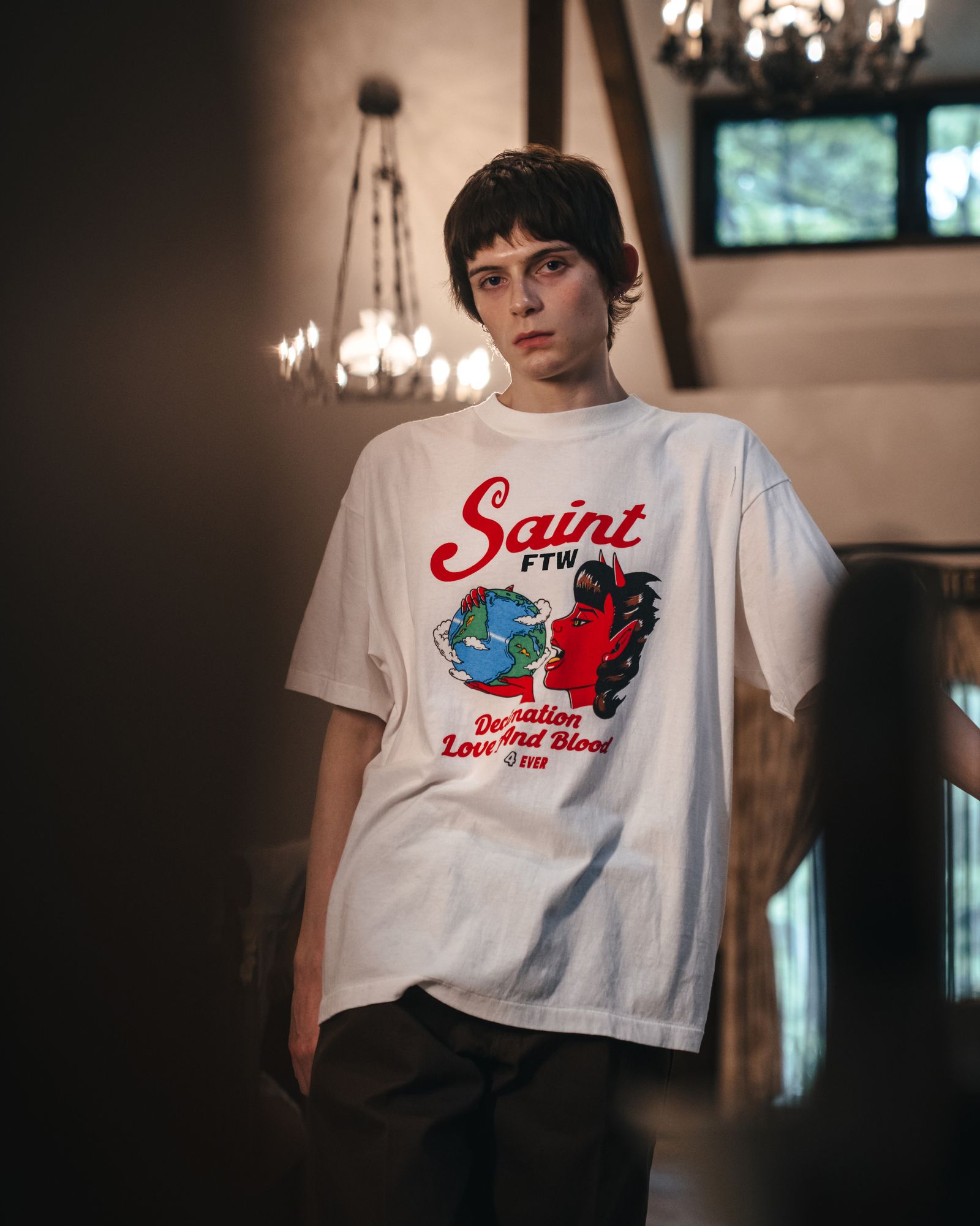 セントマイケルSAINT Mxxxxxx黒夢コラボTシャツ XL 新品未使用 セント