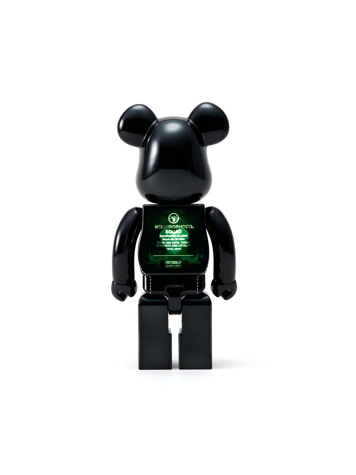 クリアファイル BE@RBRICK Emotionally Unavailable 400% クリア