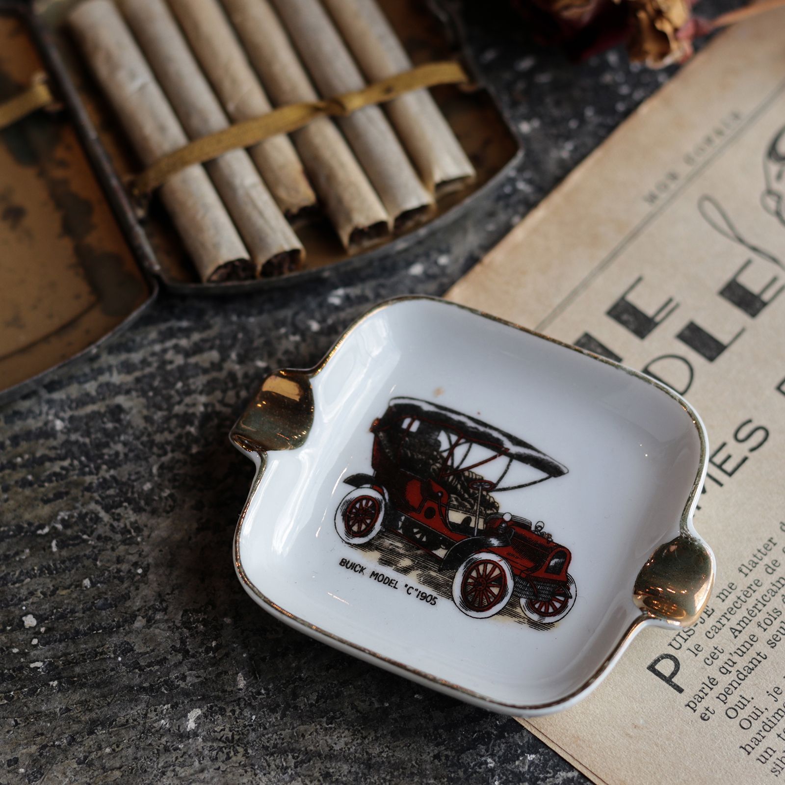 クラシックカー ミニ灰皿 1950s オランダ | corne/コルネ