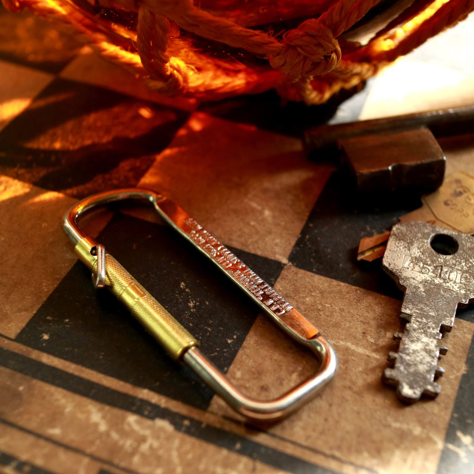 CANDY DESIGN & WORKS - 「Kendrick」キーリング/ニッケル【CANDY