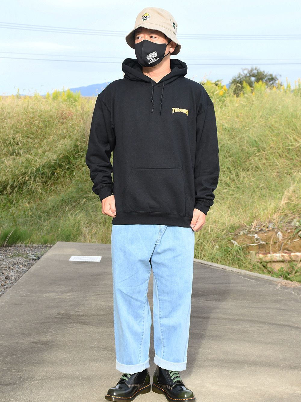 THRASHER - 【TEENAGE MUTANT NINJA TURTLES×THRASHER】 PIZZA HOODIE