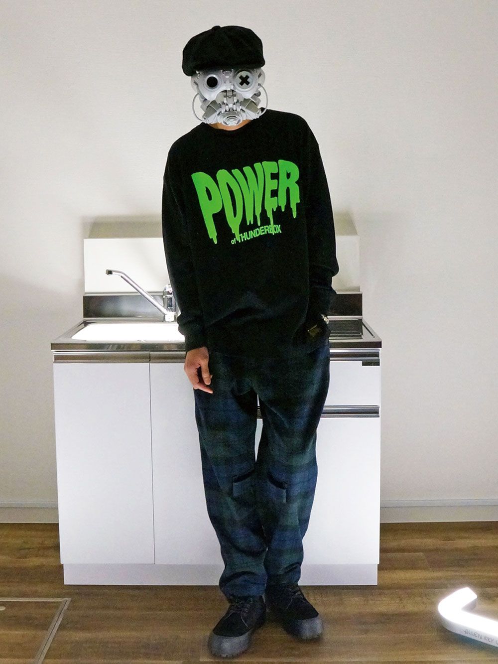 THUNDERBOX WIDE BONDAGE PANTS／Mサイズ