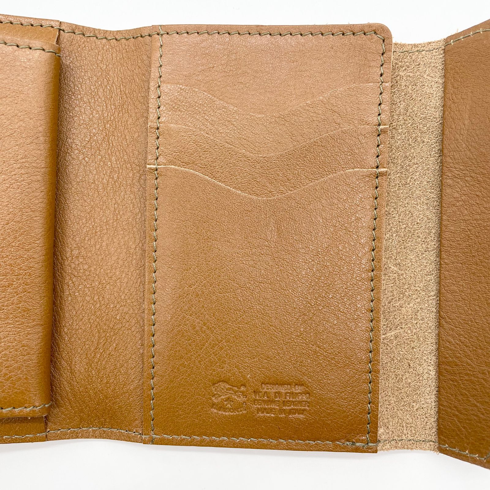 IL BISONTE - ウォレット/ ミディアムウォレット/オリーブ | HALLOW's